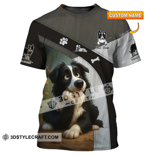 Unisex Shirt - Custom Border Collie Shirt style option 1