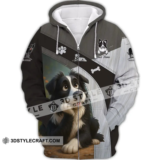 Unisex Shirt - Custom Border Collie Shirt style option 2