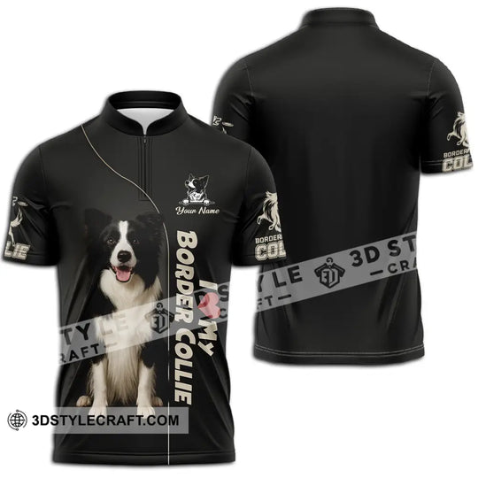 Unisex Shirt - Custom Border Collie Shirt style option 2