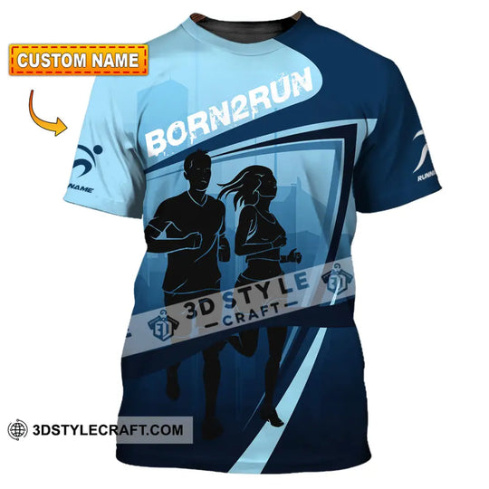 Unisex Shirt - Custom Born To Run 3D Shirt style option 1