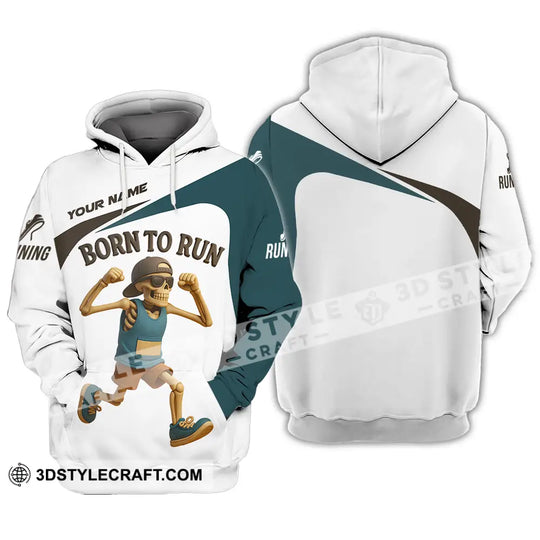 Unisex Shirt - Custom Born To Run, Running Lover Sport Shirt style option 3
