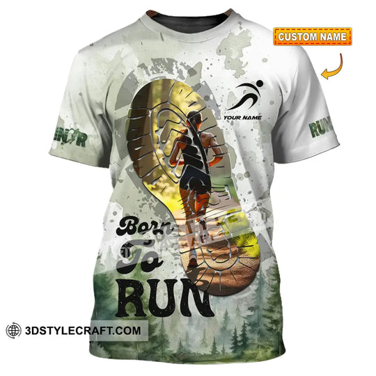Unisex Shirt - Custom Born To Run Shirt style option 1