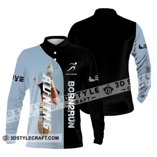 Unisex Shirt - Custom Born To Running Shirt style option 4