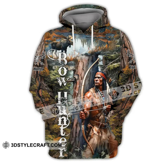 Unisex Shirt - Custom Bow Hunter Shirt style option 3