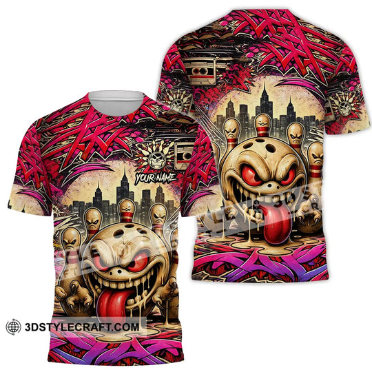 Unisex Shirt - Custom Bowling 3D Shirt style option 2