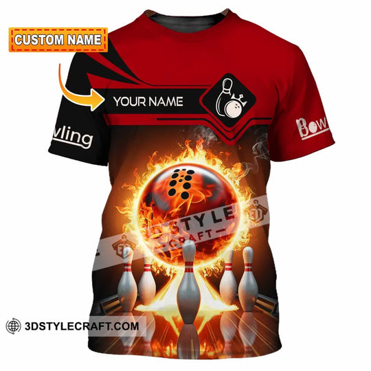 Unisex Shirt - Custom Bowling Player Shirt style option 1