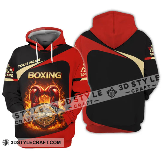 Unisex Shirt - Custom Boxing 3D Shirt style option 4