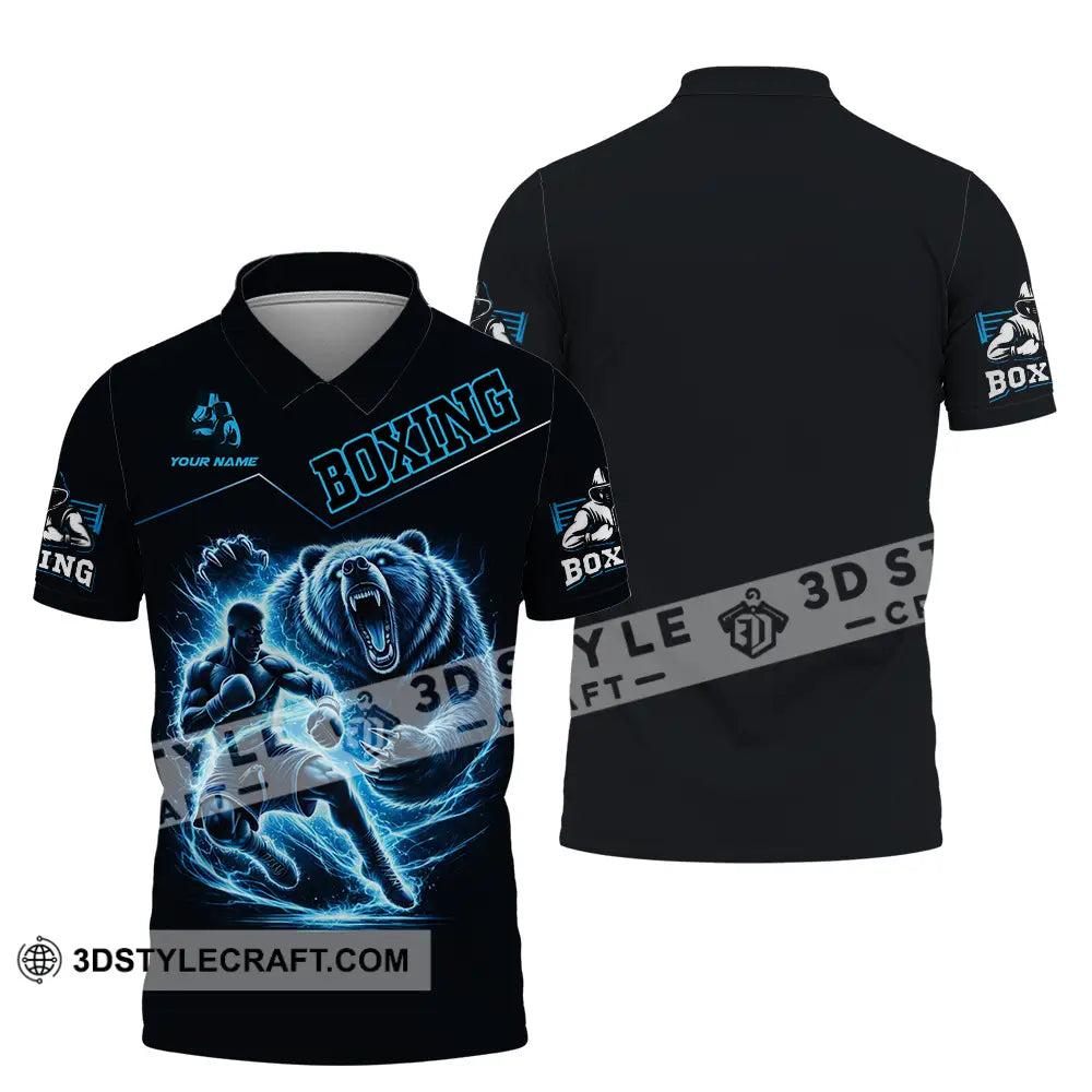 Unisex Shirt - Custom Boxing 3D Shirt Polo Shirt / S T-shirt