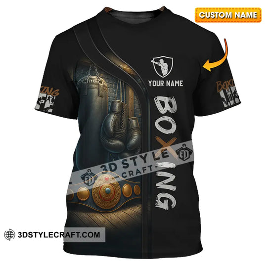 Unisex Shirt - Custom Boxing 3D Shirt style option 1