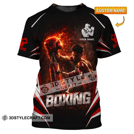 Unisex Shirt - Custom Boxing 3D Shirt style option 1