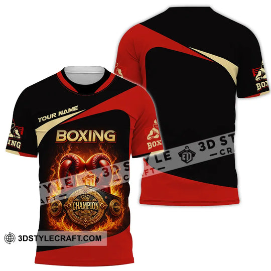 Unisex Shirt - Custom Boxing 3D Shirt style option 2