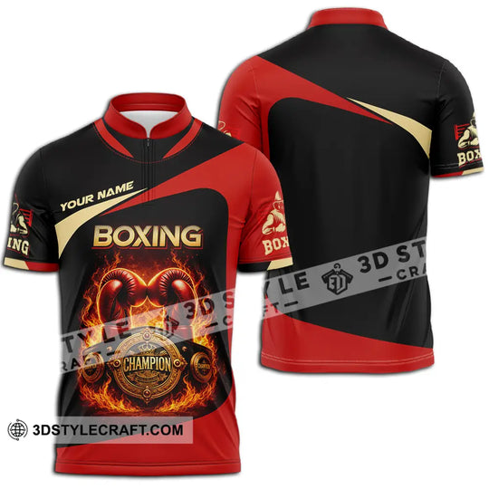 Unisex Shirt - Custom Boxing 3D Shirt style option 3