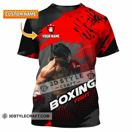 Unisex Shirt - Custom Boxing Fight 3D Shirt style option 1