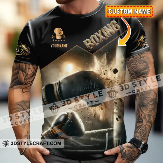 Unisex Shirt - Custom Boxing Lover Sport Shirt style option 1