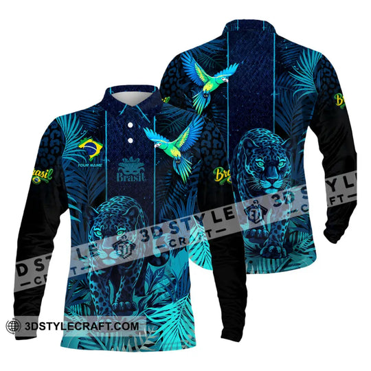 Unisex Shirt - Custom Brasil 3D Shirt style option 4