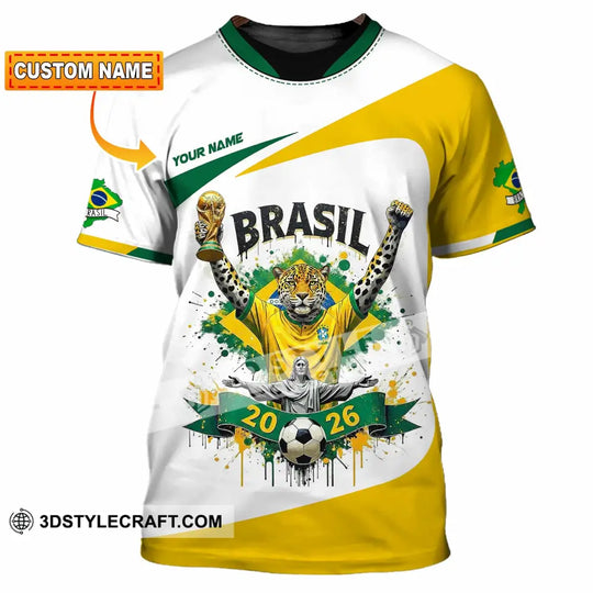 Unisex Shirt - Custom Brasil 3D Shirt style option 1