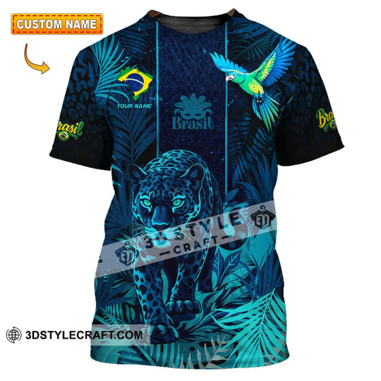 Unisex Shirt - Custom Brasil 3D Shirt style option 1