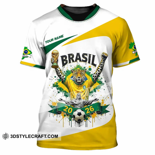 Unisex Shirt - Custom Brasil 3D Shirt style option 2