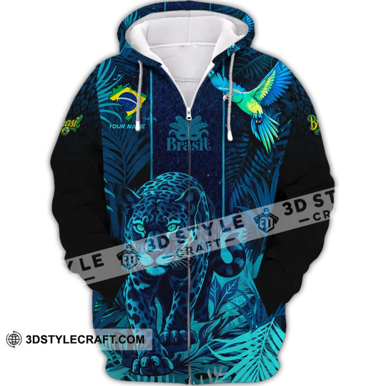 Unisex Shirt - Custom Brasil 3D Shirt style option 3
