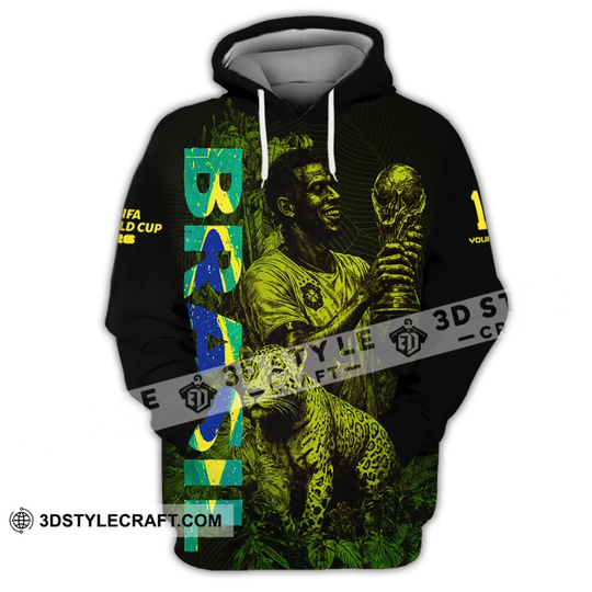 Unisex Shirt - Custom Brasil Fifa World Cup 2026 3D Shirt style option 2
