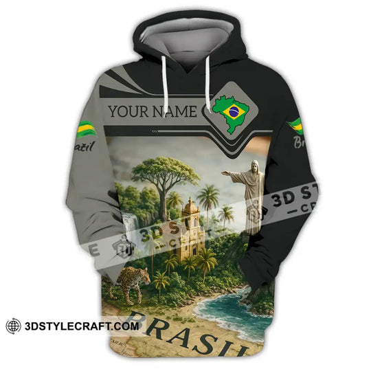 Unisex Shirt - Custom Brazil 3D Shirt style option 3