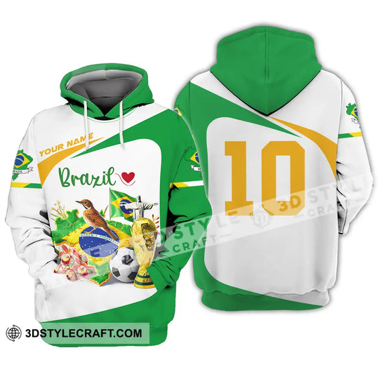 Unisex Shirt - Custom Brazil 3D Shirt style option 3