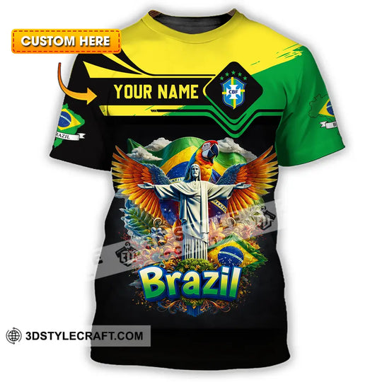 Unisex Shirt - Custom Brazil 3D Shirt style option 1