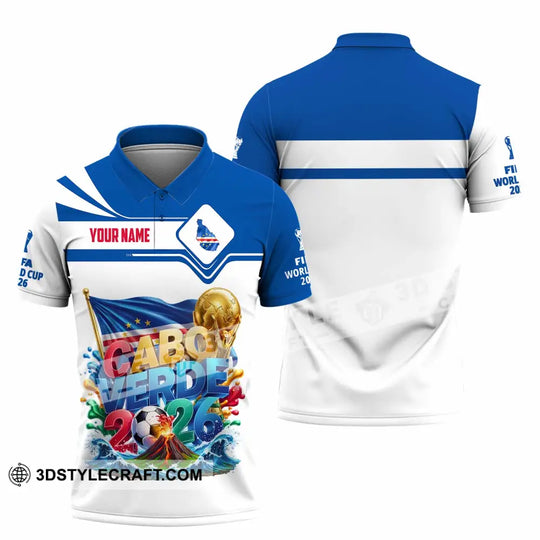 Unisex Shirt - Custom Cabo Verde World Cup 2026 Shirt style option 3