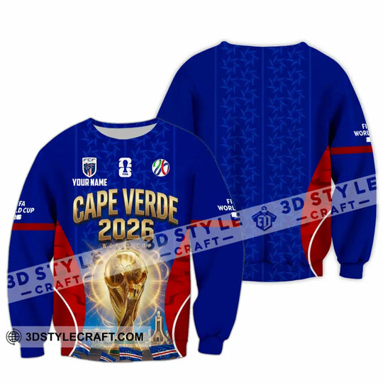 Unisex Shirt - Custom Cape Verde World Cup 2026 Shirt style option 4