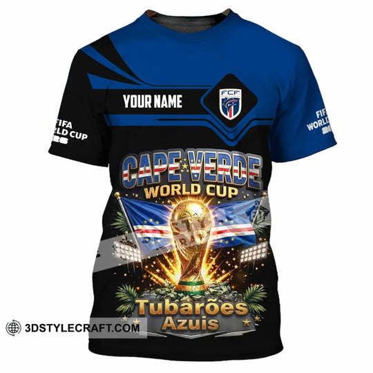 Unisex Shirt - Custom Cape Verde World Cup 2026 Shirt style option 4