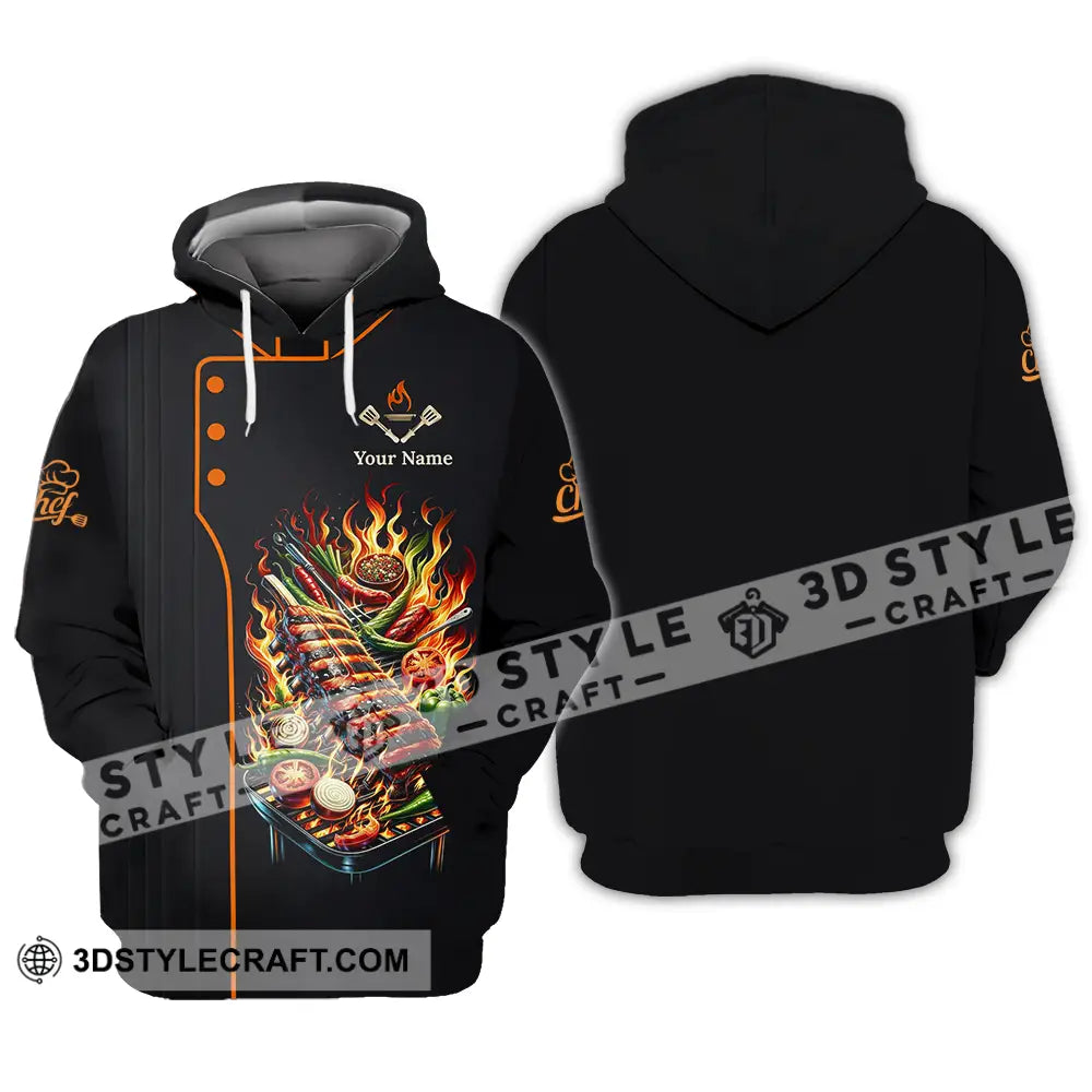 Unisex Shirt - Custom Chef 3D Shirt Hoodie / S T-shirt