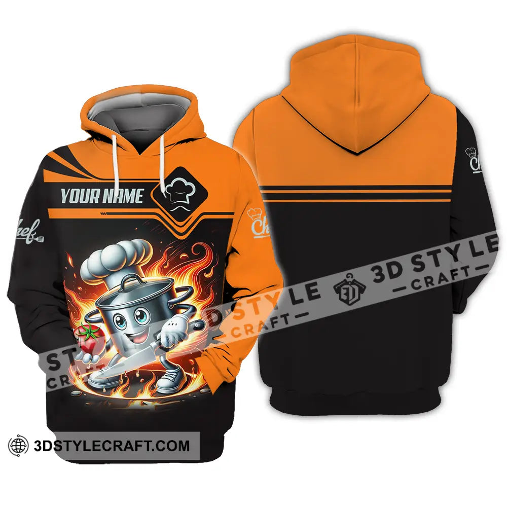Unisex Shirt - Custom Chef 3D Shirt Hoodie / S T-shirt