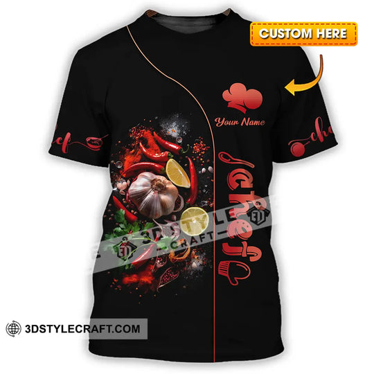 Unisex Shirt - Custom Chef 3D Shirt style option 1