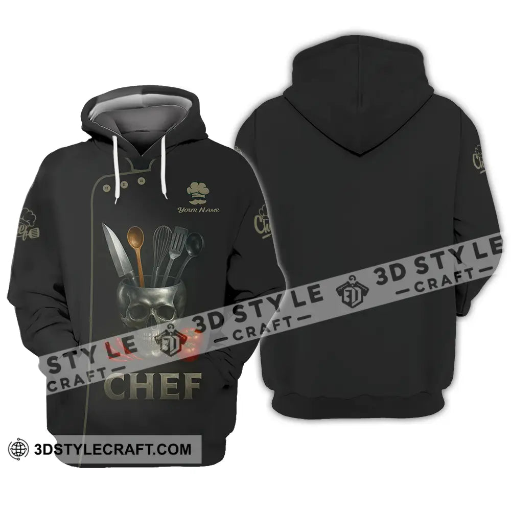 Unisex Shirt Custom Chef Shirt Hoodie / S T shirt