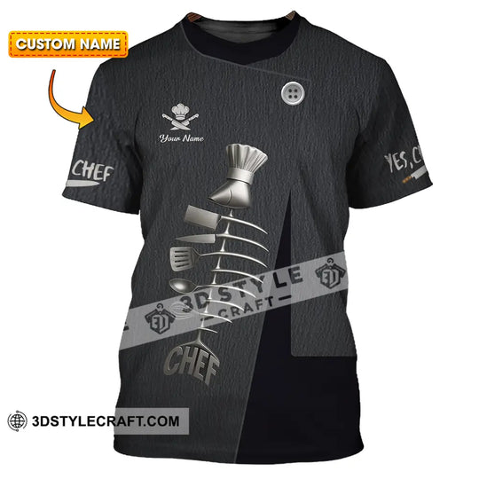Unisex Shirt - Custom Chef Shirt style option 1