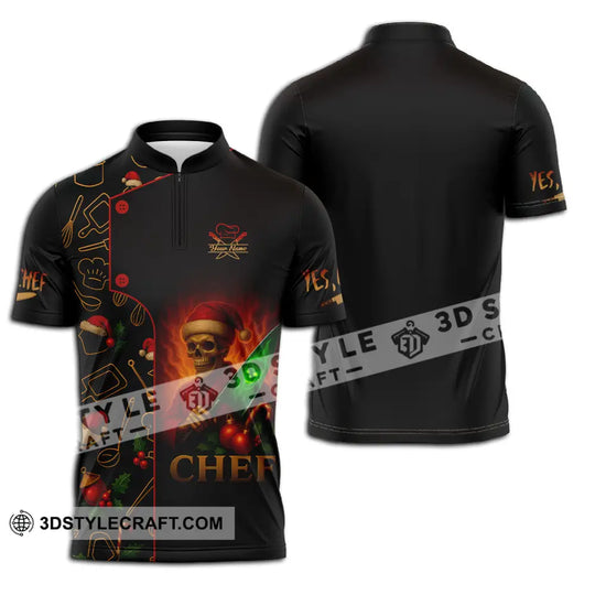 Unisex Shirt - Custom Chef Shirt style option 2