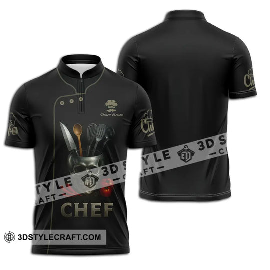 Unisex Shirt - Custom Chef Shirt style option 2