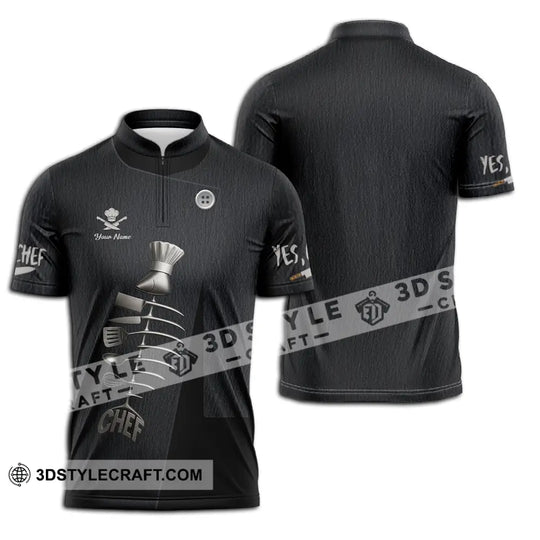Unisex Shirt - Custom Chef Shirt style option 2