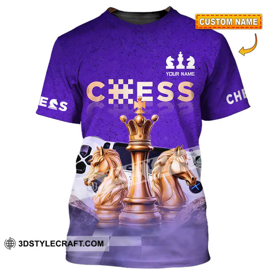 Unisex Shirt - Custom Chess 3D Shirt style option 1