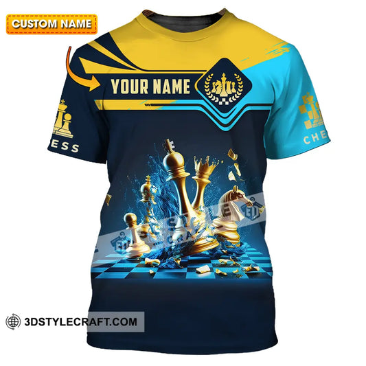 Unisex Shirt - Custom Chess 3D Shirt T-shirt