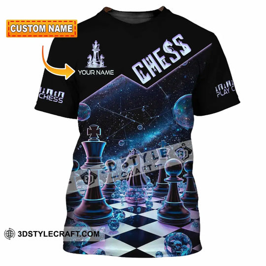 Unisex Shirt - Custom Chess Galaxy Sport Shirt style option 1