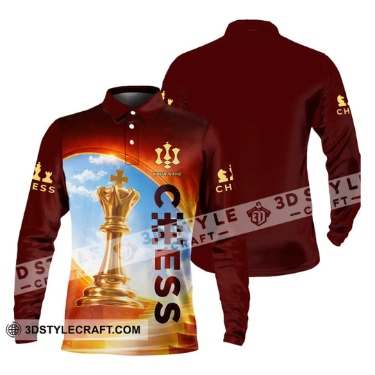 Unisex Shirt - Custom Chess Lover 3D Shirt style option 2
