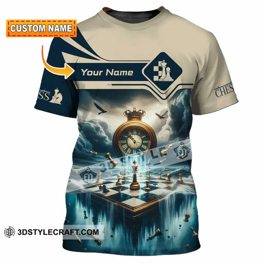 Unisex Shirt - Custom Chess Lover 3D Shirt style option 1