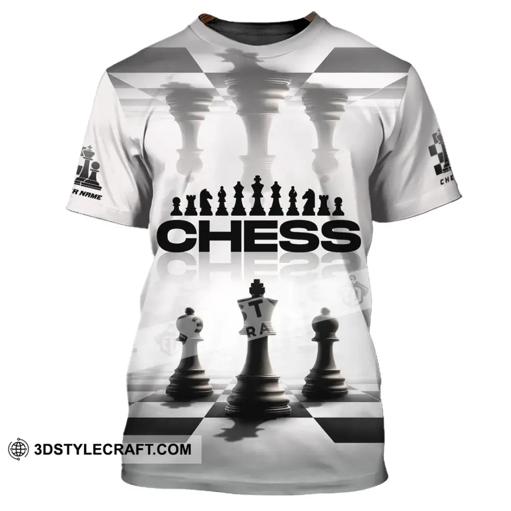 Unisex Shirt - Custom Chess Lover 3D Shirt T-Shirt / S T-shirt