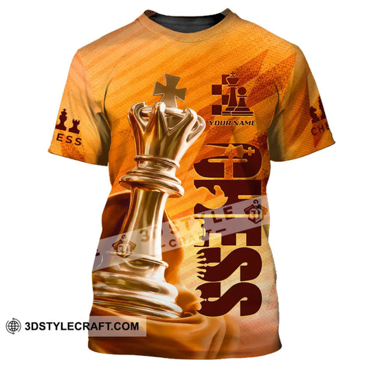 Unisex Shirt - Custom Chess Lover 3D Shirt style option 3