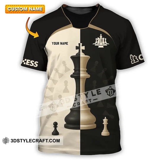 Unisex Shirt - Custom Chess Lover Shirt, International Chess Day style option 1