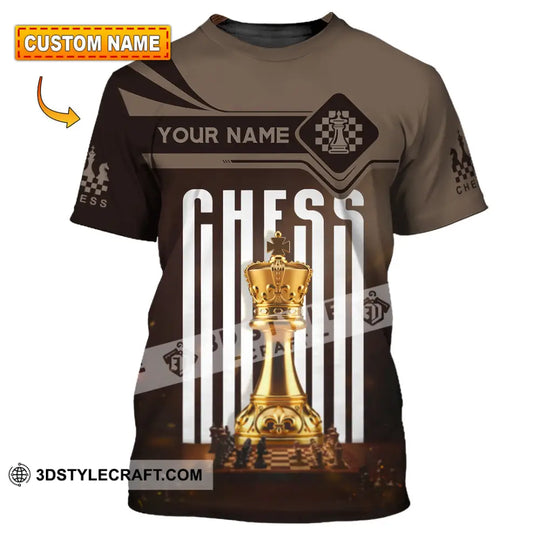 Unisex Shirt - Custom Chess Player 3D Shirt style option 1