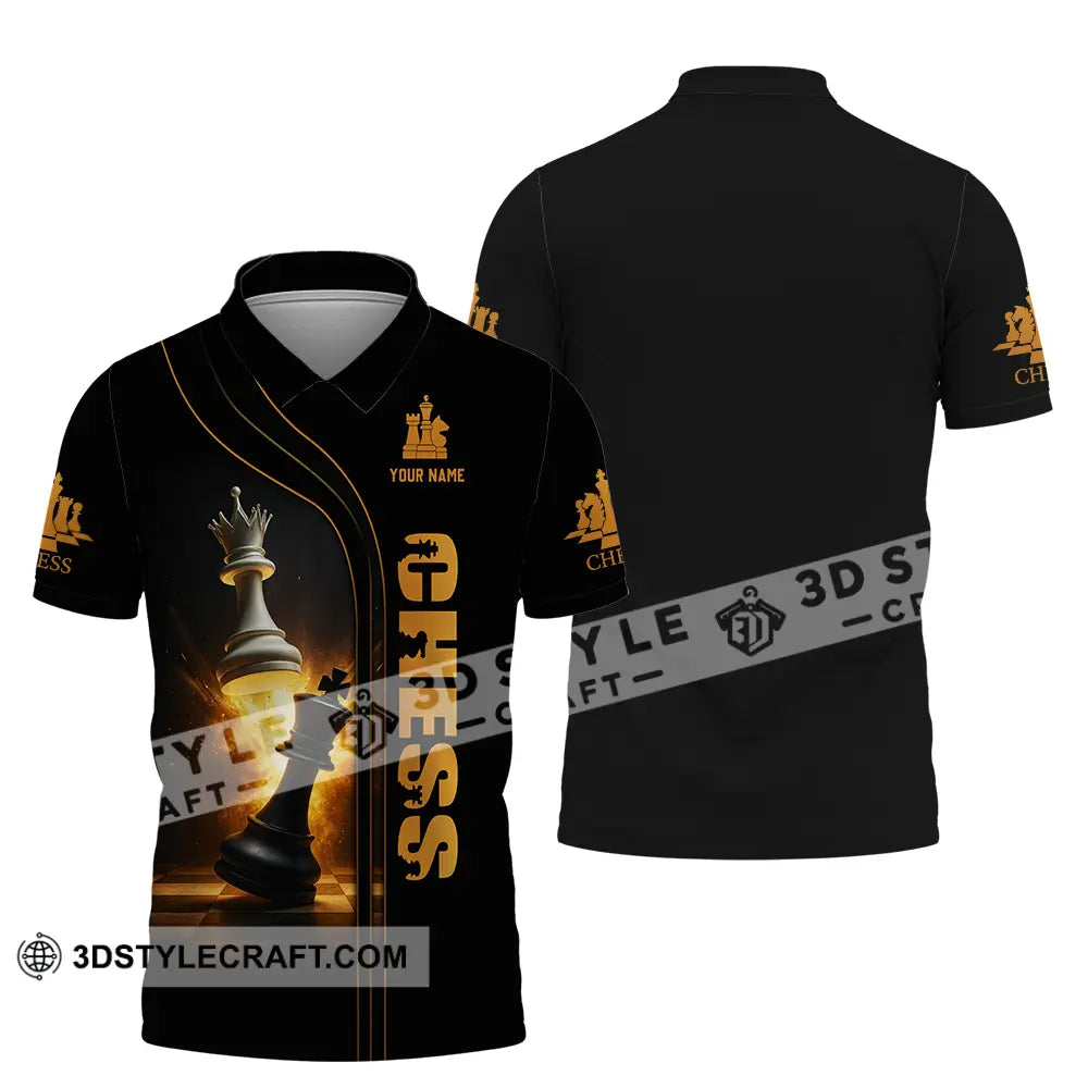 Unisex Shirt Custom Chess Player Shirt Polo Shirt / S T shirt