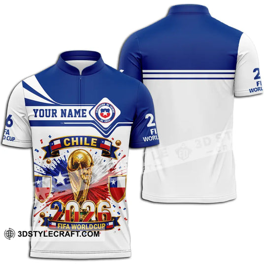 Unisex Shirt - Custom Chile World Cup 2026 Shirt style option 2