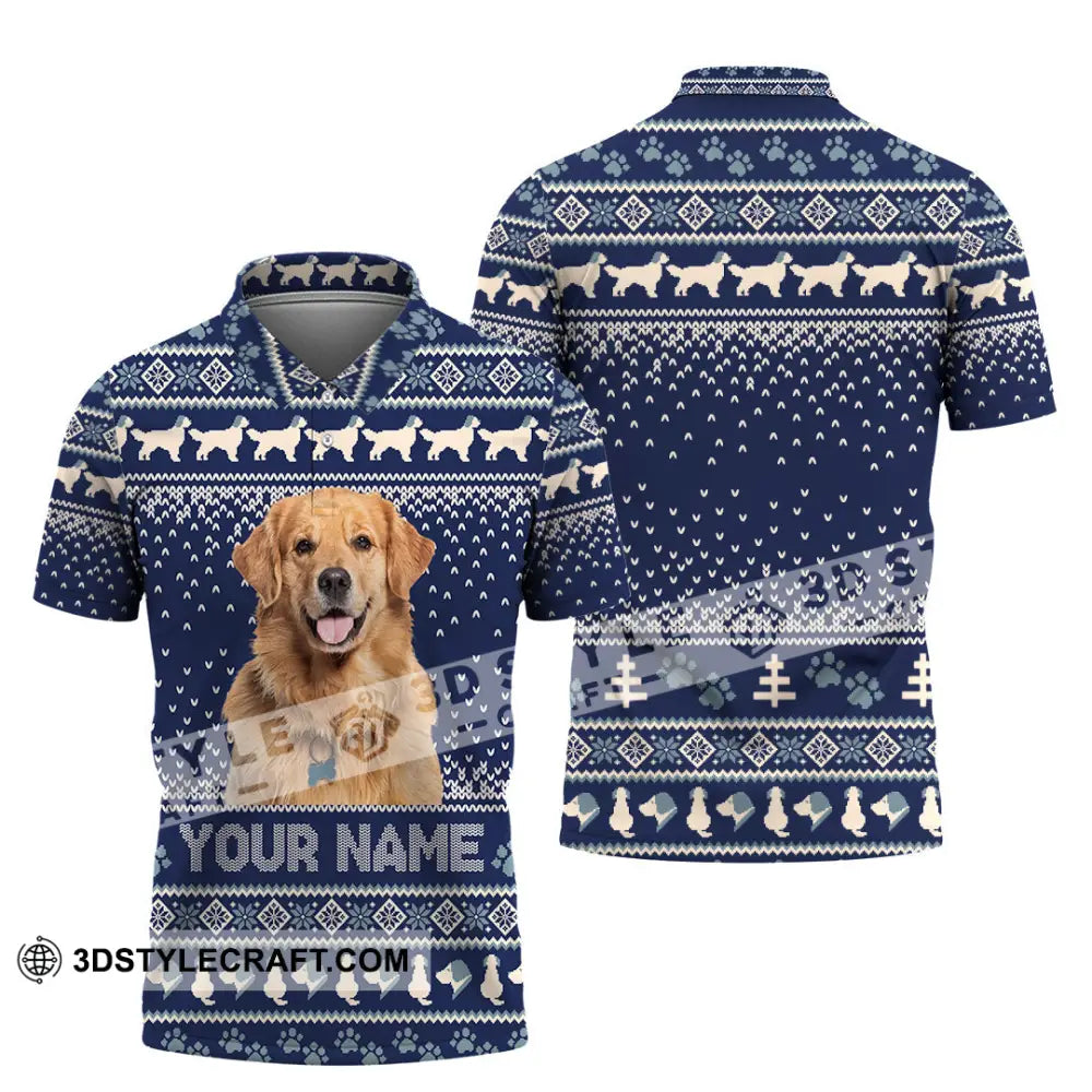 Unisex Shirt - Custom Christmas Pet 3D Shirt Polo Shirt / S T-shirt